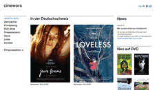 Desktop Screenshot of cineworx.ch